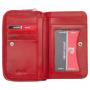 Дамско портмоне PIERRE CARDIN червено вертикално