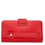 Дамско червено портмоне - гланц