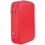 Несесер зареден двоен, червен Matt
