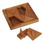 Дървен 3D пъзел Professor Puzzle - Танграмът на Архимед