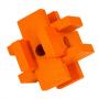 Дървен 3D пъзел Professor Puzzle - оранжев