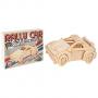 Дървен 3D пъзел Professor Puzzle, Съзтезателен автомобил