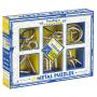 Комплект 3D метални пъзели Professor Puzzle, 6 броя