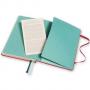 Тефтер Moleskine, Medium с текстилни корици и комбинирани страници
