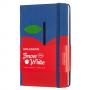 Tефтер Moleskine Snow White Red Bow/Apple Pocket с широки редове, Limited Edition