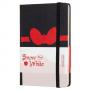 Tефтер Moleskine Snow White Red Bow/Apple Pocket с широки редове, Limited Edition