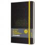 Голям седмичен тефтер - органайзер Moleskine Star Wars за 2017/18 г. с твърди корици, Limited Edition