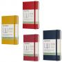 Джобен седмичен тефтер - органайзер Moleskine за 2018 г. с твърди корици