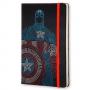 Голям черен тефтер Moleskine с широки редове, Limited Edition