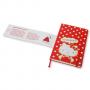 Джобен червен тефтер Moleskine Hello Kitty с нелинирани страници, Limited Edition