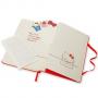 Джобен червен тефтер Moleskine Hello Kitty с нелинирани страници, Limited Edition