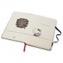 Джобен черен тефтер Moleskine Hello Kitty с широки редове, Limited Edition