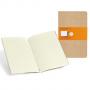 Комплект тефтери Moleskine Cahier Journals, Kraft Brown, 13 х 21 см.