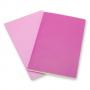 Комплект джобни розови тефтери Moleskine Volant Notebook с линирани листа