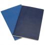 Комплект джобни сини тефтери Moleskine Volant Notebook с линирани листа