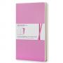 Комплект розови тефтери Moleskine Volant Notebook с линирани листа