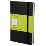 Джобен тефтер Moleskine Classic с твърди корици и бели нелинирани листа