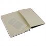 Джобен тефтер Moleskine Classic с твърди корици и бели нелинирани листа