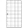 Пълнител за органайзер Filofax, Personal с 30 бели листа на квадратчета