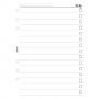 Пълнител за органайзер Filofax, Personal: To Do List