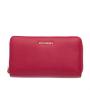 Дамско портмоне с двоен цип, Шагрен ROSSI
