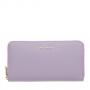 Дамско портмоне с цип цвят Лавандула ROSSI