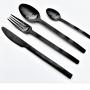 HERDMAR Комплект прибори за хранене “SPIGA“- 36 части - черен мат - PVD покритие