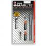 Mini MAGLITE LED фенер с 2 батерии ААА