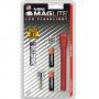 Mini MAGLITE LED фенер с 2 батерии ААА