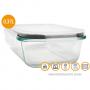 Стъклена кутия за храна с херметическо затваряне - 370 мл.