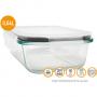 Стъклена кутия за храна с херметическо затваряне - 640 мл.