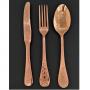 К-кт прибори за хранене “SANTAMARTA“ - 36 части - медно PVD покритие