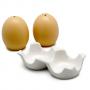 Vin Bouquet/Nerthus  Комплект за сол и пипер с поставка за яйца