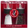 COLE & MASON Комплект мелнички за сол и пипер “FLIP“ - 15,4 см. - черни