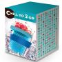 ASOBU Двустенна охлаждаща чаша с прибор “CHILL YO 2 GO“