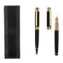 Kомплект химикалка и писалка в кожен калъф - Heritage Gold