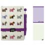Бележник с химикалка Scottie Dogs