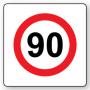 Пиктограма Ограничение 90