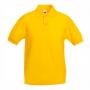 Детска тениска с якичка - Жълт - Yellow (YEL)