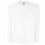 Детска блузка с дълъг ръкав бял цвят