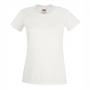 Дамска тениска от полиестер - Бял - (WHI)