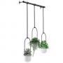 UMBRA Комплект от 3 бр висящи саксии / кашпи TRIFLORA