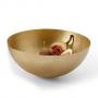 PHILIPPI Месингова купа / фруктиера BRASS - Ø 20 см - цвят злато