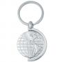 Метален ключодържател глобус