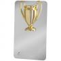 Плакет с купа - злато, сребро, бронз