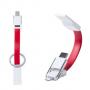 USB кабел за зареждане с ключодържател Hedul