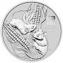 Сребърна монета 1/2 oz Лунарен календар - Година на мишката 2020г