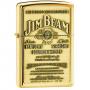 Запалка  Zippo Jim Beam Label High Polish Bra