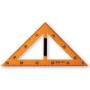 Триъгълник училищен 40x40x56 см, 45°