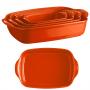 EMILE HENRY Керамична правоъгълна форма за печене SMALL RECTANGULAR OVEN DISH - 30 х 19 см